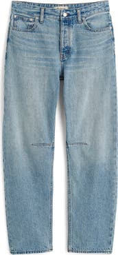 Madewell The Darted Barrel Leg Jeans