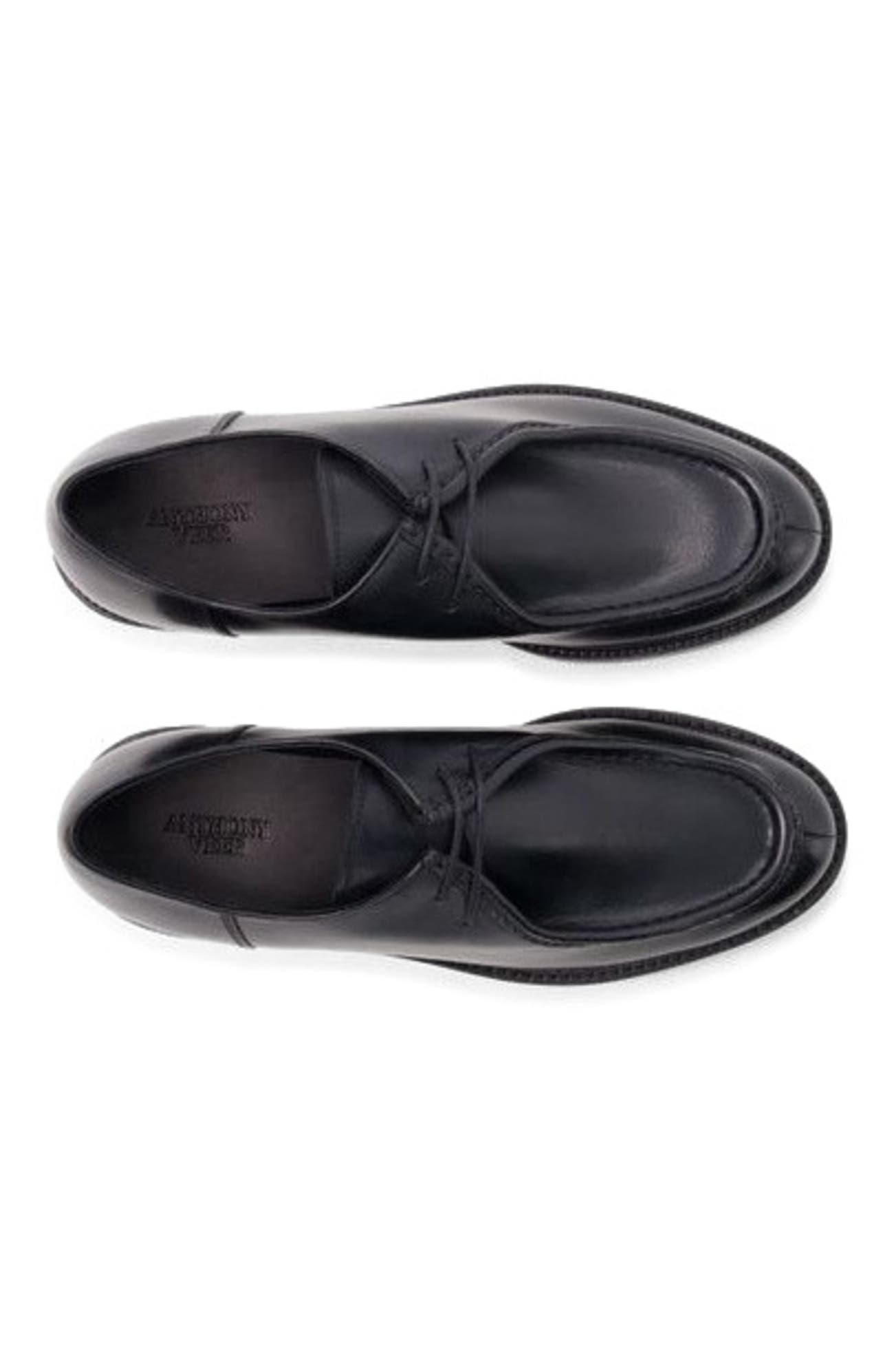 Anthony Veer Ellison Moc, Alternate, color, Iron Eclipse Black Leather