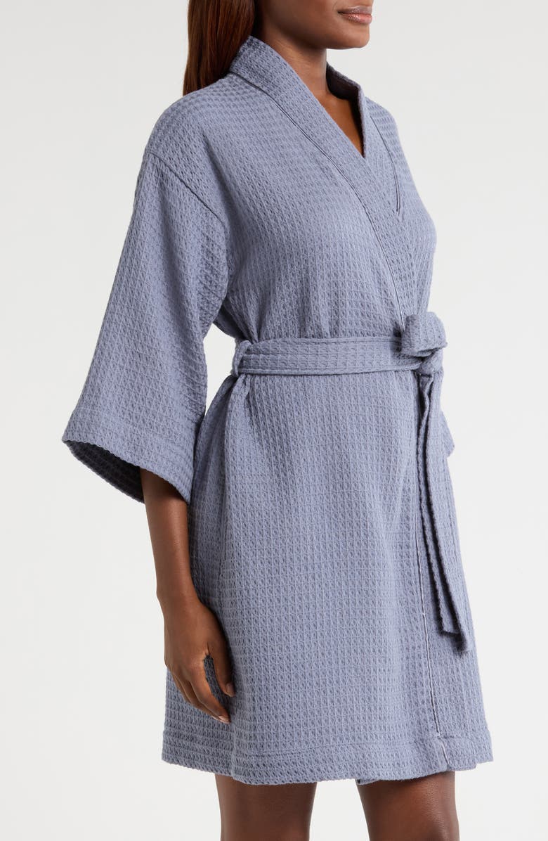 Nordstrom Women's Everyday Waffle Robe, Alternate, color, Grey Folkstone