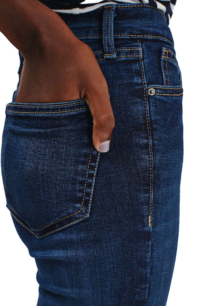 Topshop Jamie High Waist Ankle Skinny Jeans, Alternate, color, 