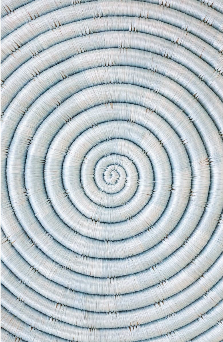 indego africa 12" Sisal Placemat - Light Blue, Alternate, color, Blue