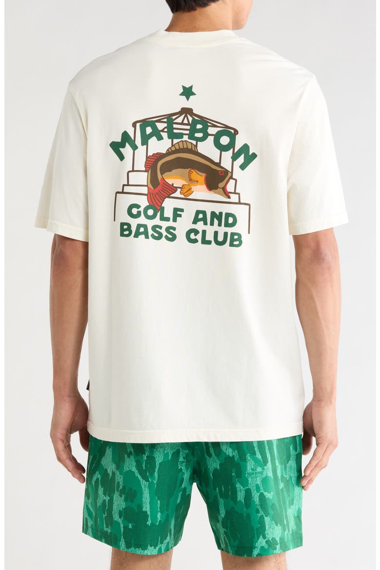 Vista Bass Cotton Graphic T-Shirt, Alternate, color, IVORY
