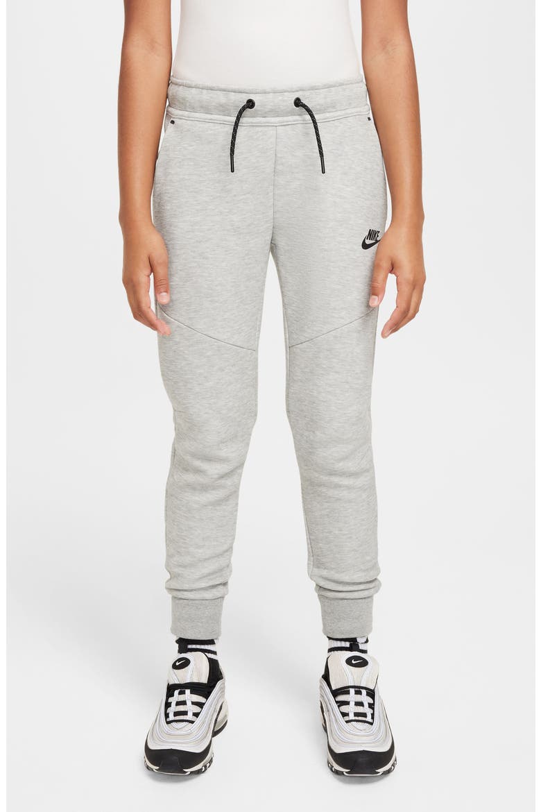 Kids' Sportswear Tech Fleece Joggers, Main, color, DARK GREY HEATHER/ BLACK