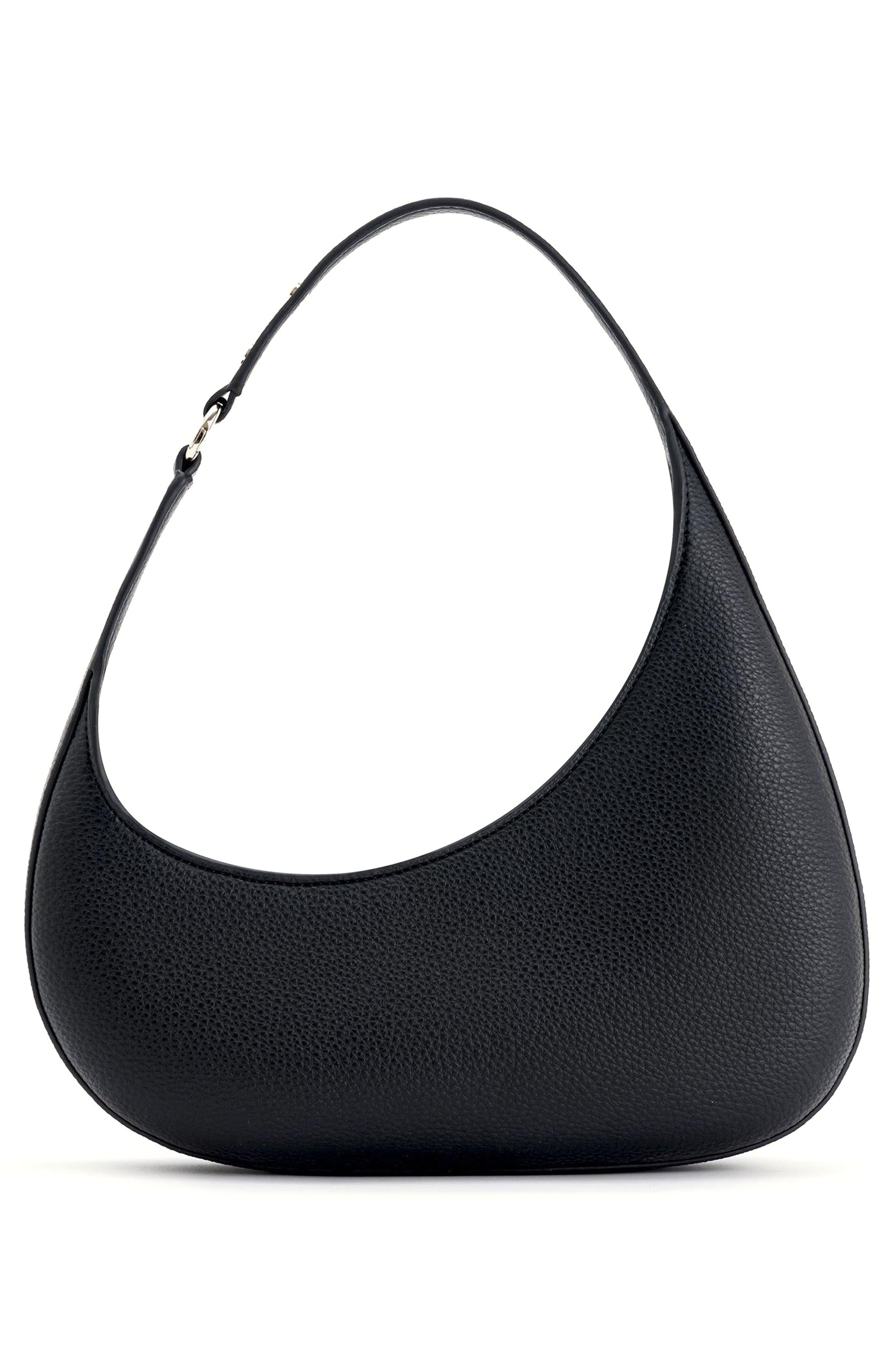 JW PEI Harlee Faux Leather Shoulder Bag, Alternate, color, Black