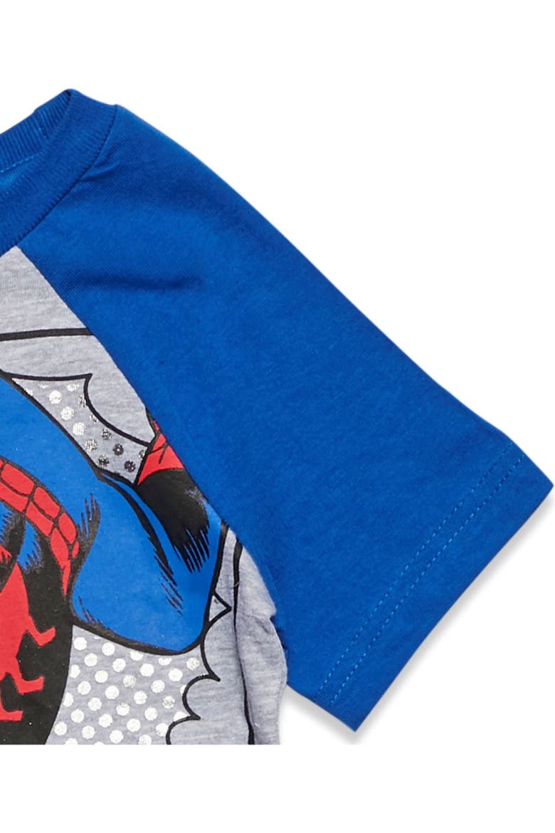 Avengers Short Sleeve T-Shirt Multipack, Alternate, color, Avengers Blue Grey