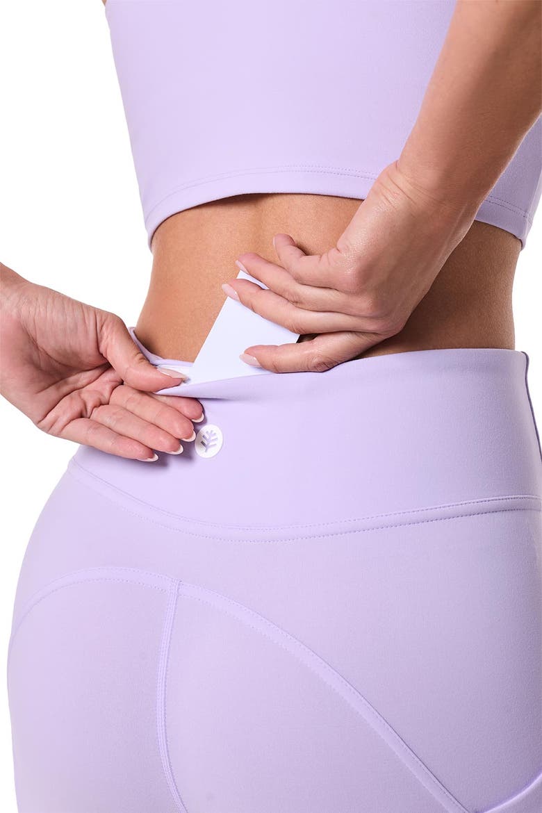 Women's Ananda Bike Shorts, UPF 50+ Sun Protection, Alternate, color, Lavendula
