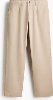 H&M Relaxed Fit Cotton Twill Chinos