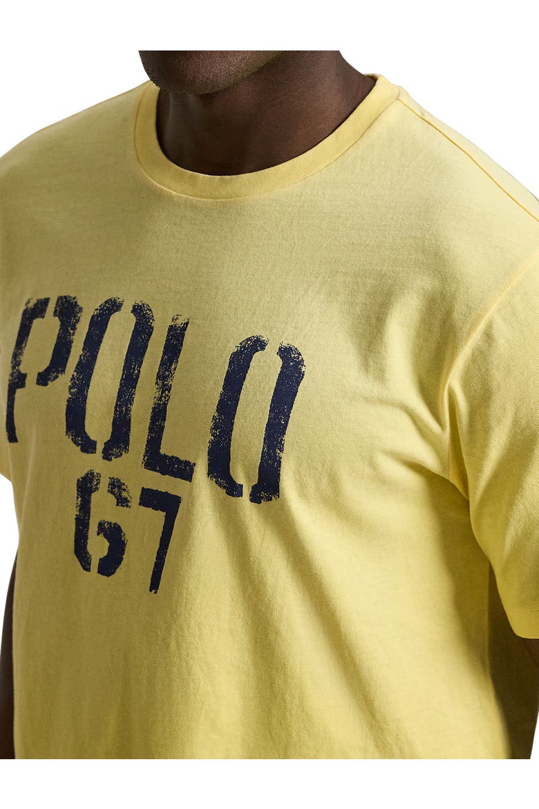 Big & Tall Polo 67 Graphic Tee, Alternate, color, RESORT GOLD