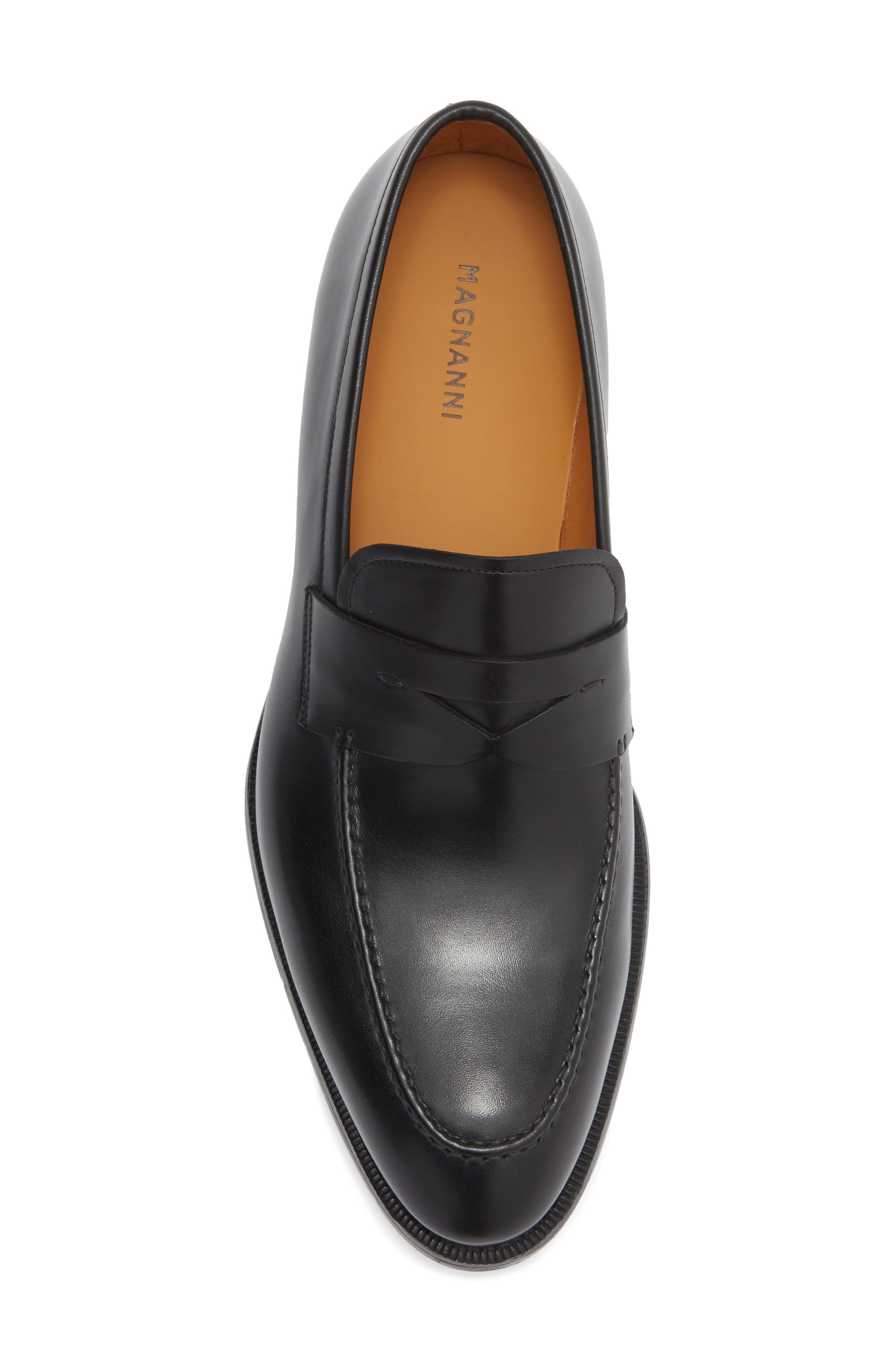 Penny Loafer, Alternate, color, BLACK
