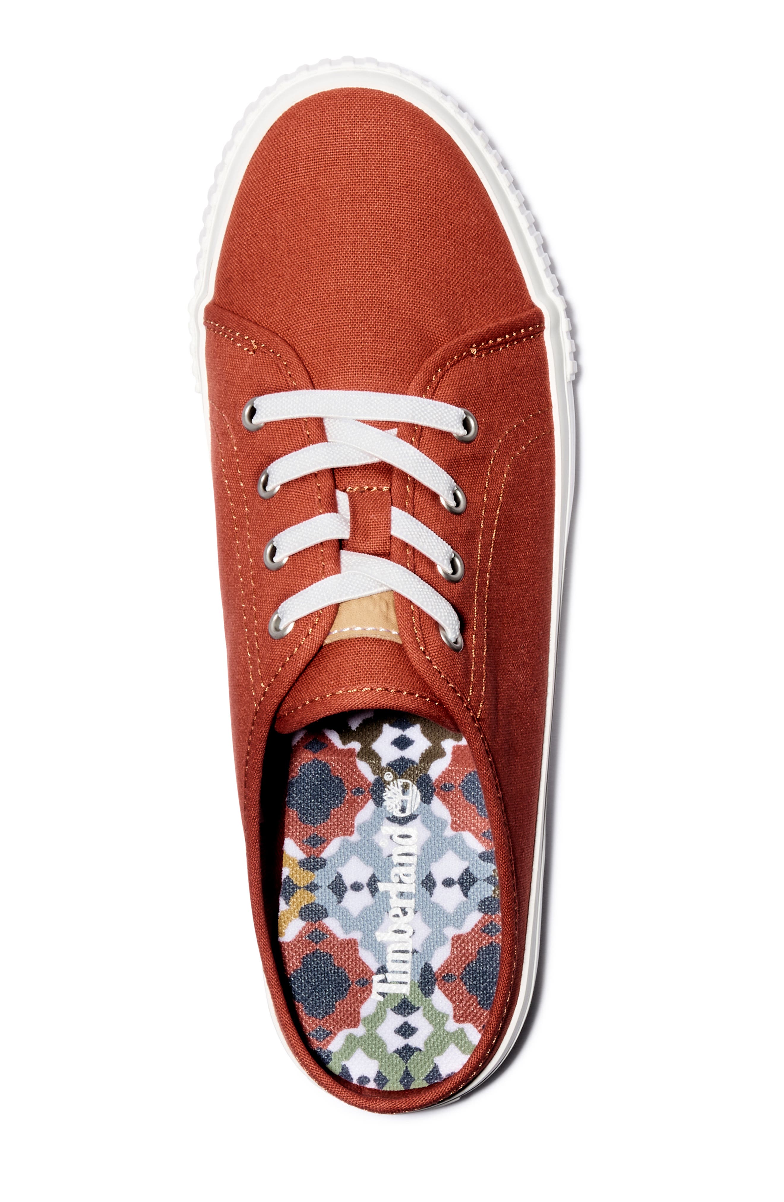 Skyla Bay Canvas Mule Sneaker, Alternate, color, LIGHT RED CANVAS