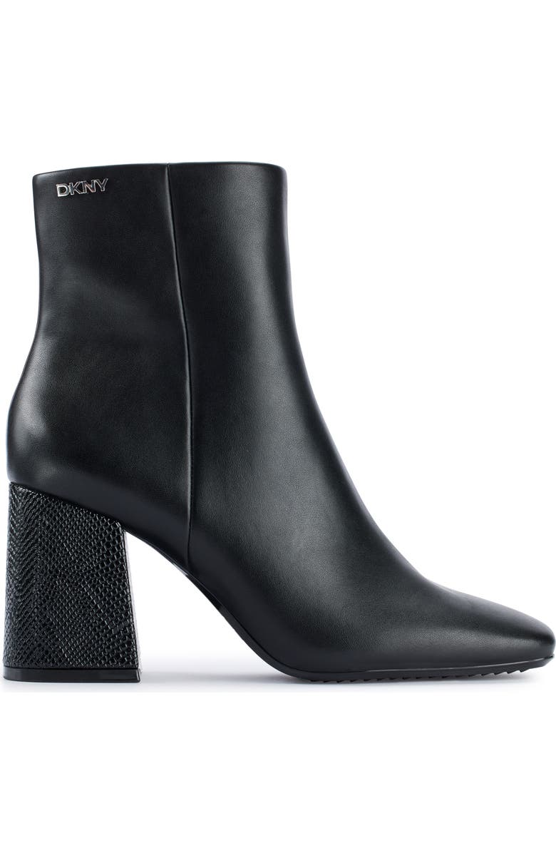 DKNY Steph Square Toe Bootie, Alternate, color,