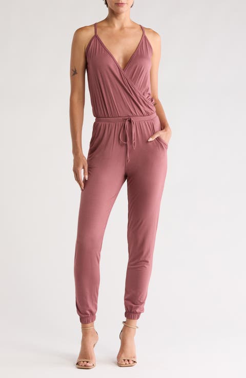 Sleeveless Drawstring Jumpsuit