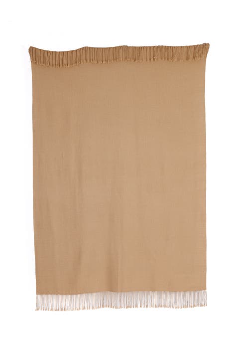 Handloomed Wasi Collection - 100% Undyed Baby Alpaca Artisan Weaver All Natural Luxurious Throw Blanket