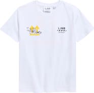 L/AB C/O OFF-WHITE Kids' Off Active Cotton Graphic T-Shirt