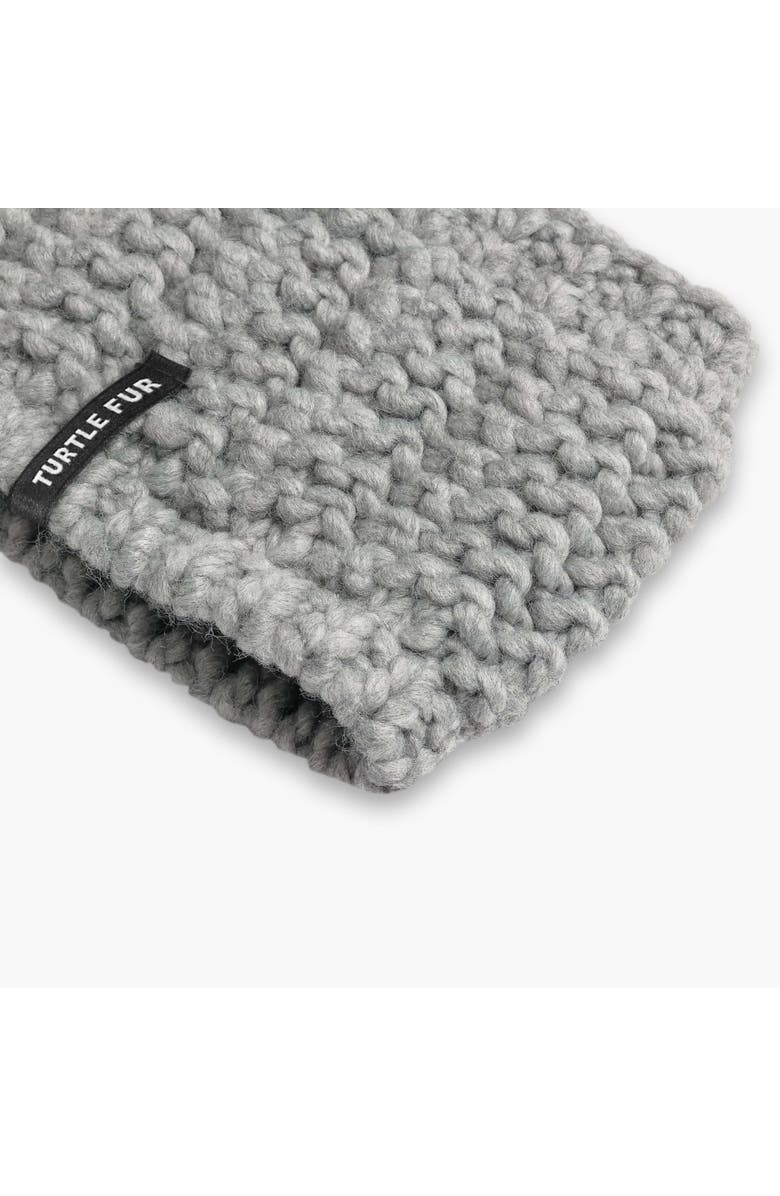 Turtle Fur Shay Knit Headband, Alternate, color, Smoke