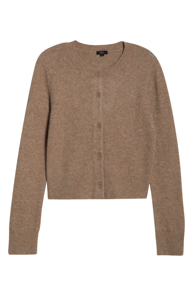 Rails Matilda Crop Cardigan, Alternate, color, Heather Oat