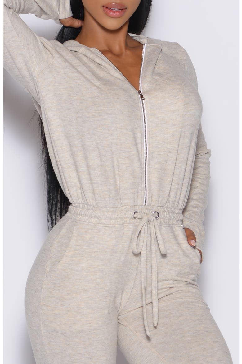 Flirty Jumpsuit, Alternate, color, Cozy Oat