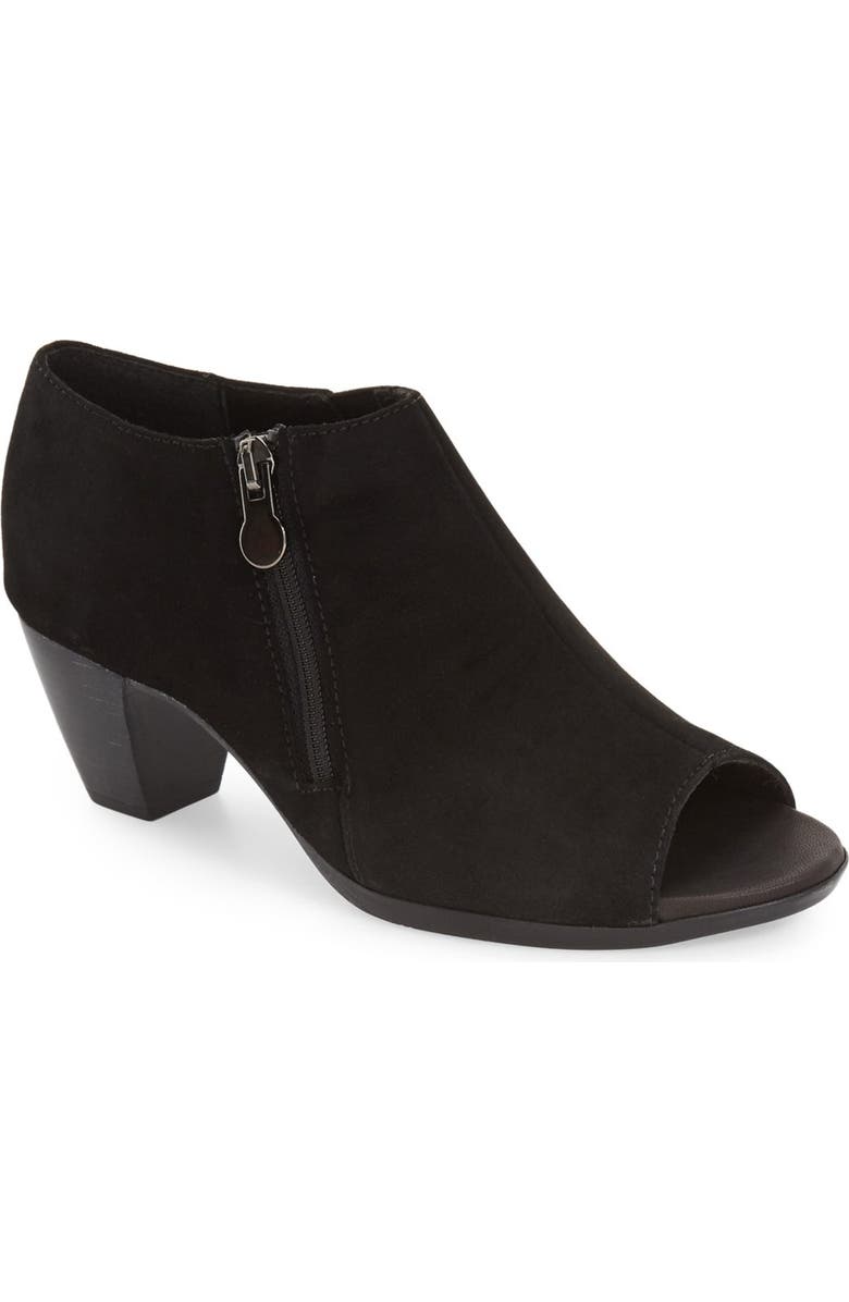 Munro 'Luisa' Open Toe Bootie, Main, color,