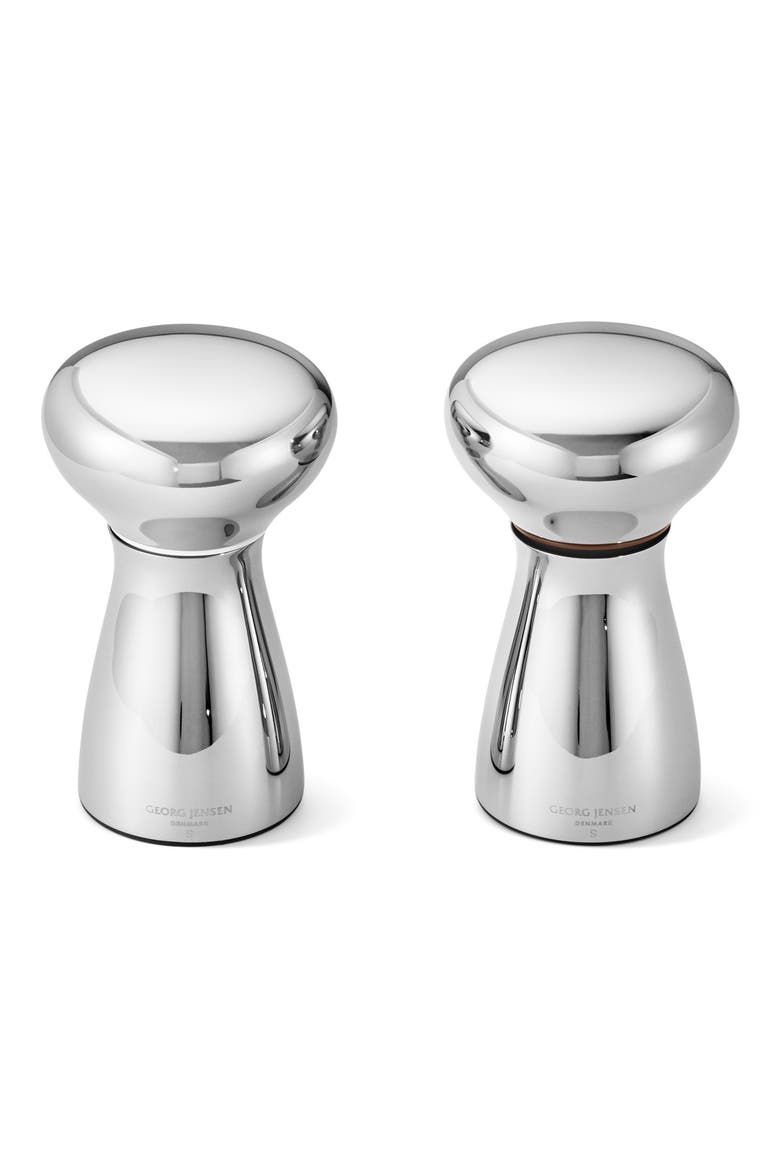 Alfredo Salt & Pepper Mill Set, Main, color, SILVER