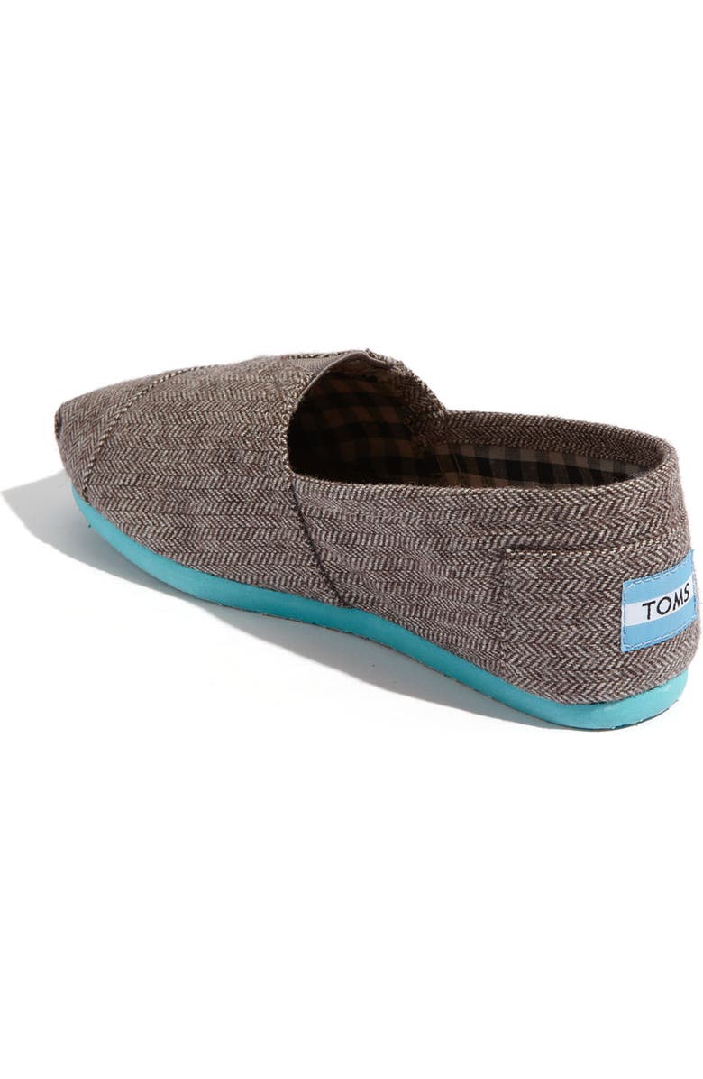 TOMS 'Classic' Herringbone Slip-On, Alternate, color,