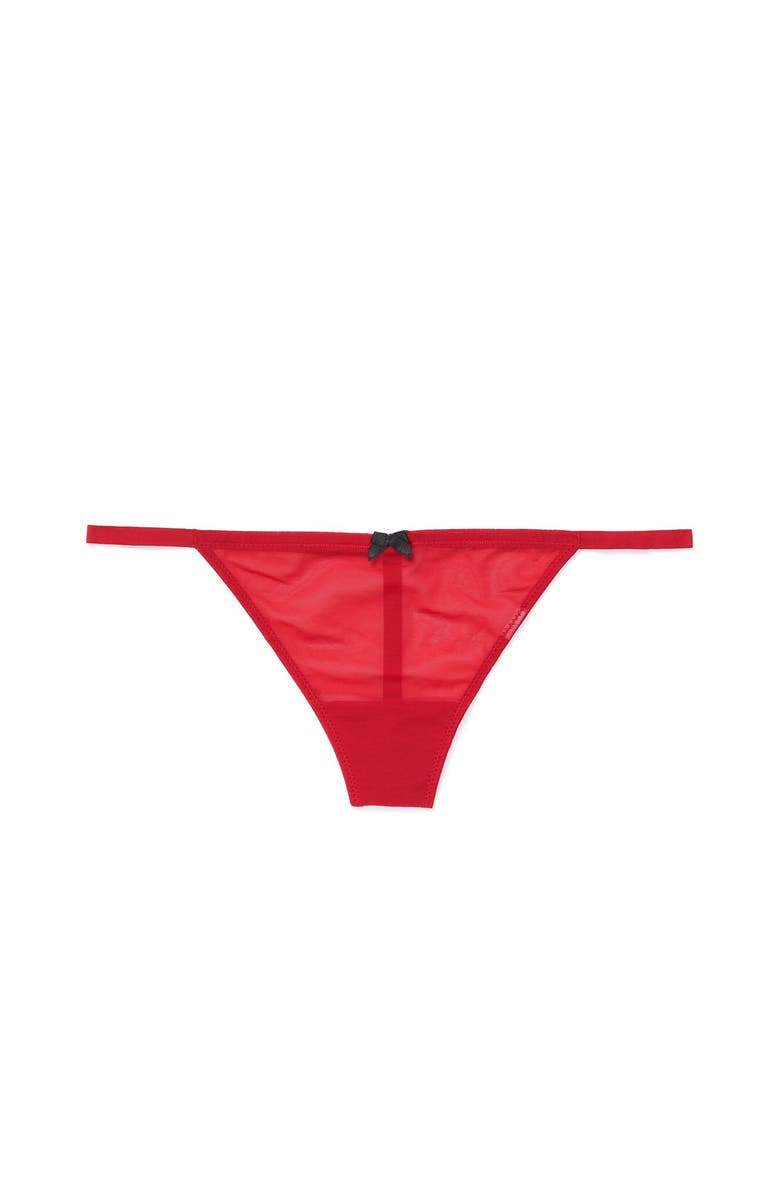 Adore Me Corina G-String Panties, Alternate, color, Dark Red