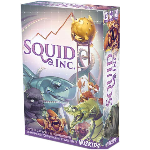 Squid Inc. Strategy Board Game, Ages 14+, 2-4 Players, 60 Min
