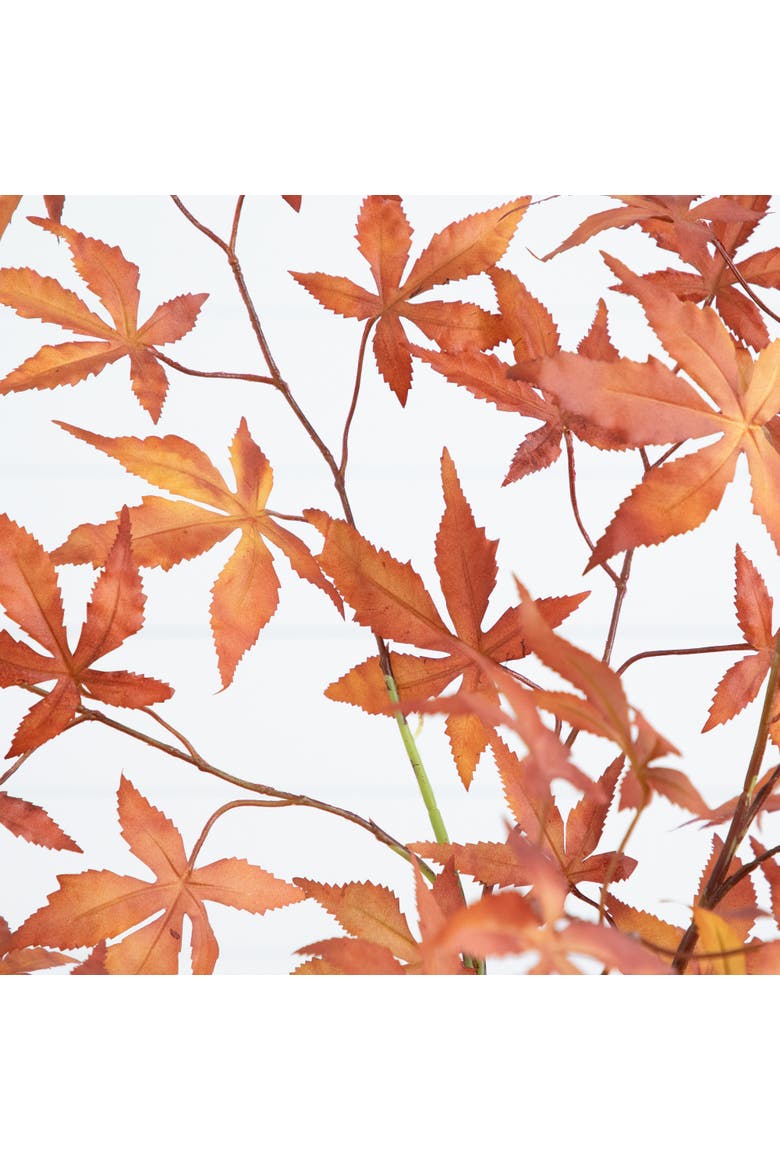 4-ft Autumn Japanese Maple Artificial Fall Tree, Alternate, color, Burgundy