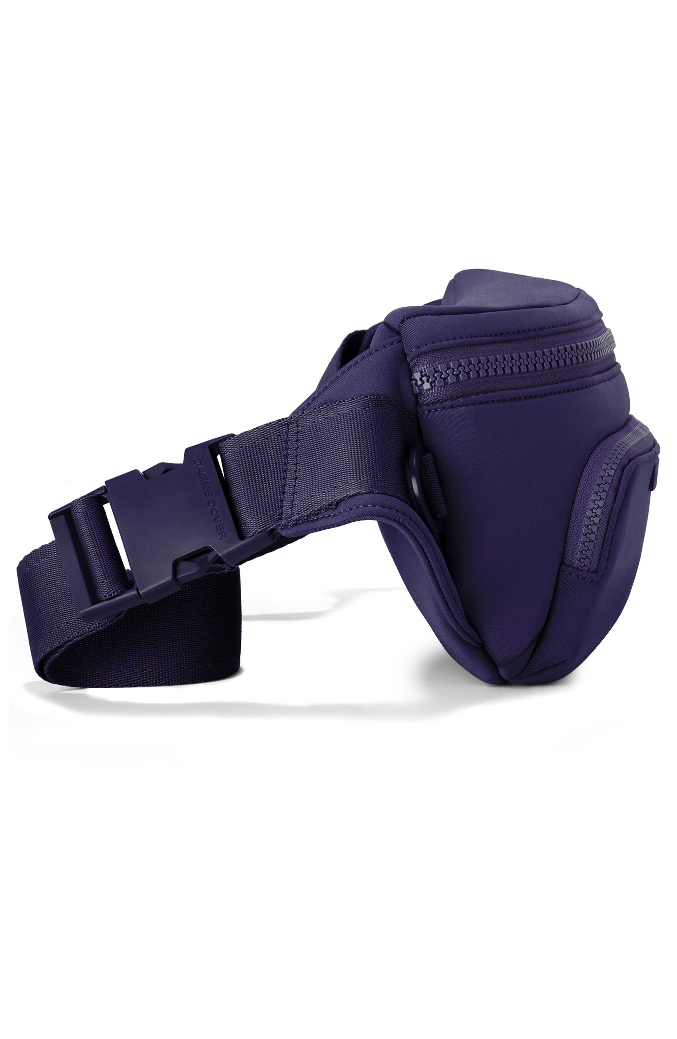 Dagne Dover Jax Large Belt Bag, Alternate, color, Midnight