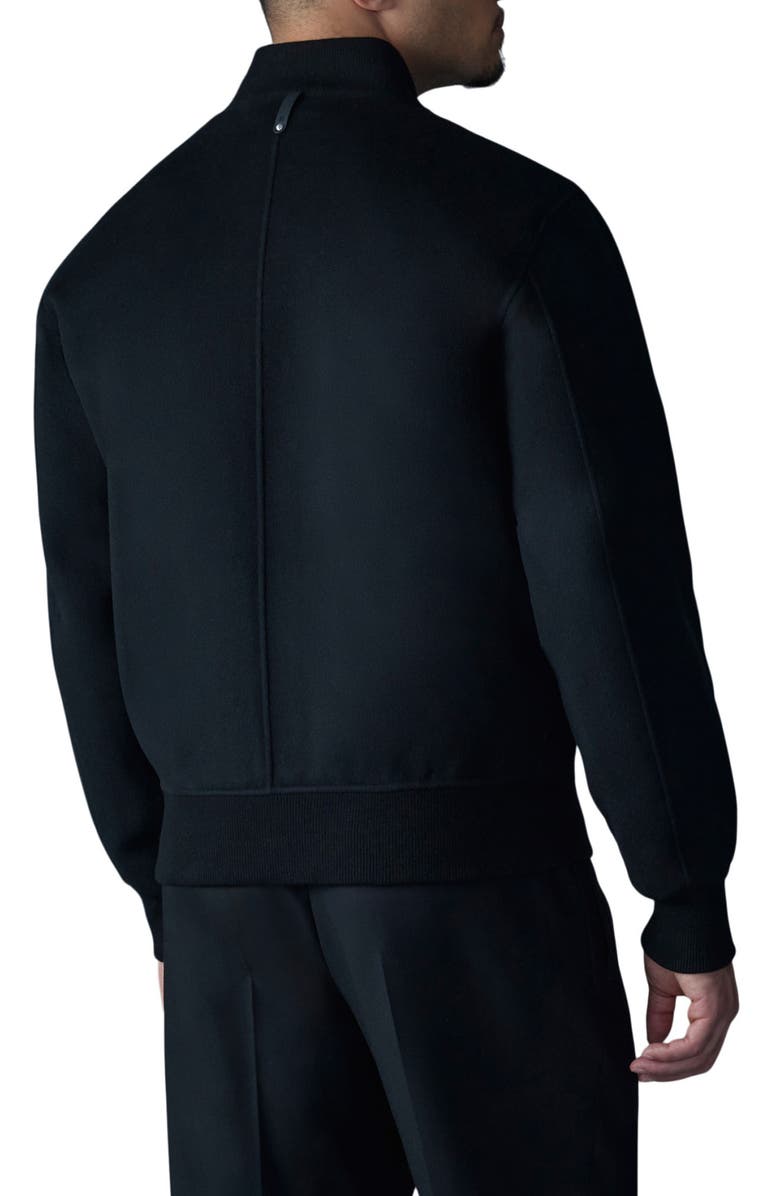 Mackage Emilio Water Repellent Wool Double Face Bomber Jacket, Alternate, color, 