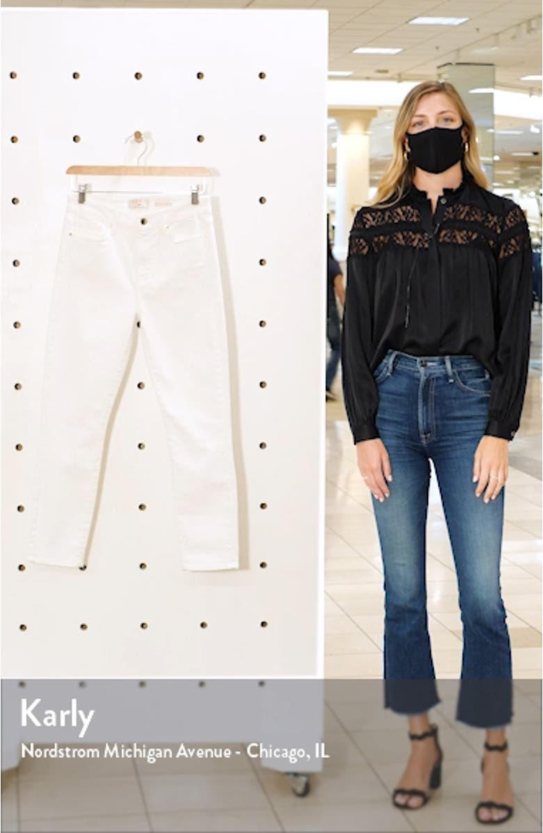 Stretch Crop Skinny Jeans, sales video thumbnail