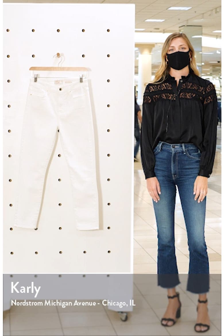 Stretch Crop Skinny Jeans video