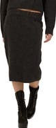 Project Social T Palisades Midi Sweater Skirt