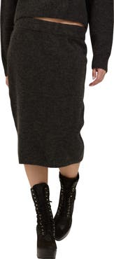 Project Social T Palisades Midi Sweater Skirt