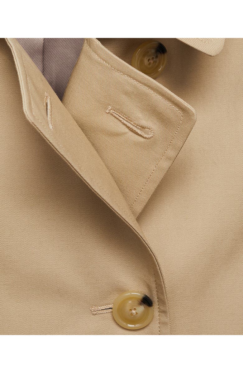 MANGO Cotton Gabardine Trench Coat, Alternate, color, Beige