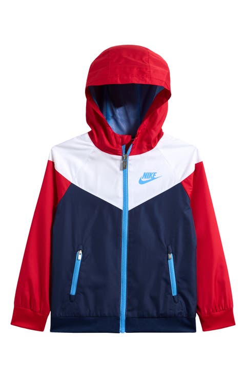 Kids' Windrunner Water Resistant Hooded Jacket (Toddler & Little Kid)