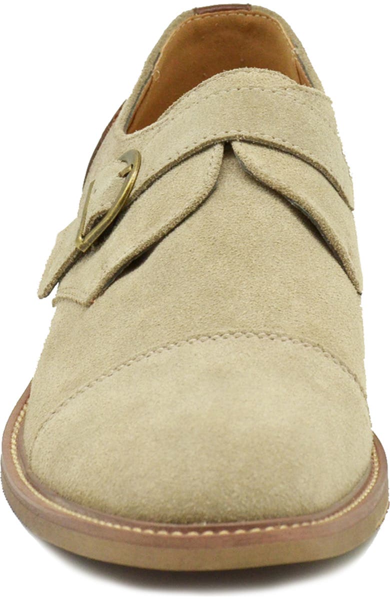 La Milano Lucian Monk Shoe, Alternate, color, Taupe