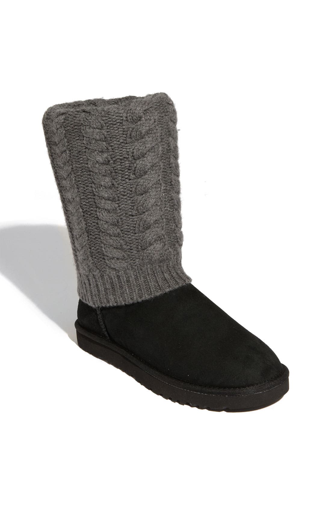 UGG<sup>®</sup> Australia 'Tularosa Route Detachable' Boot with Removable Knit Overlay, Main, color, 