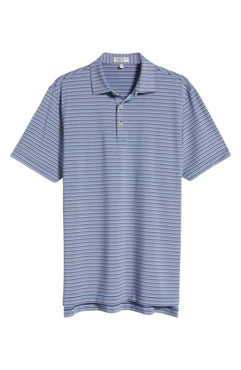 Peter Millar Fairmont Stripe Performance Golf Polo, Alternate, color,