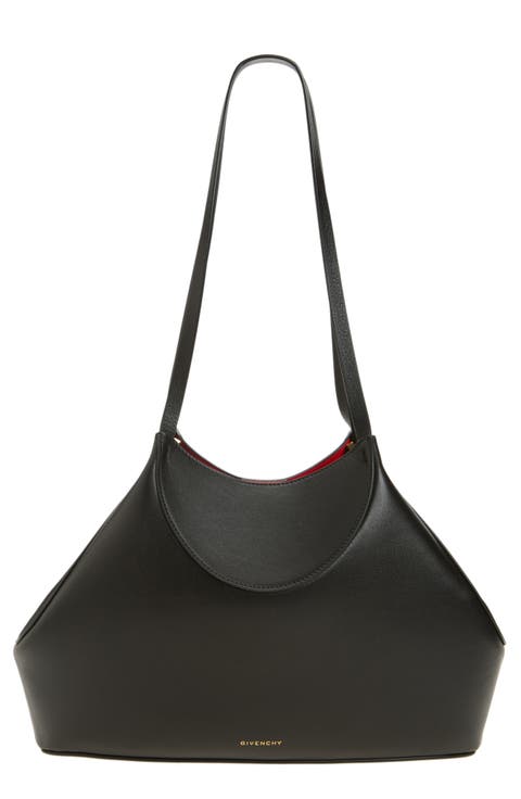 Small Facet Leather Tote