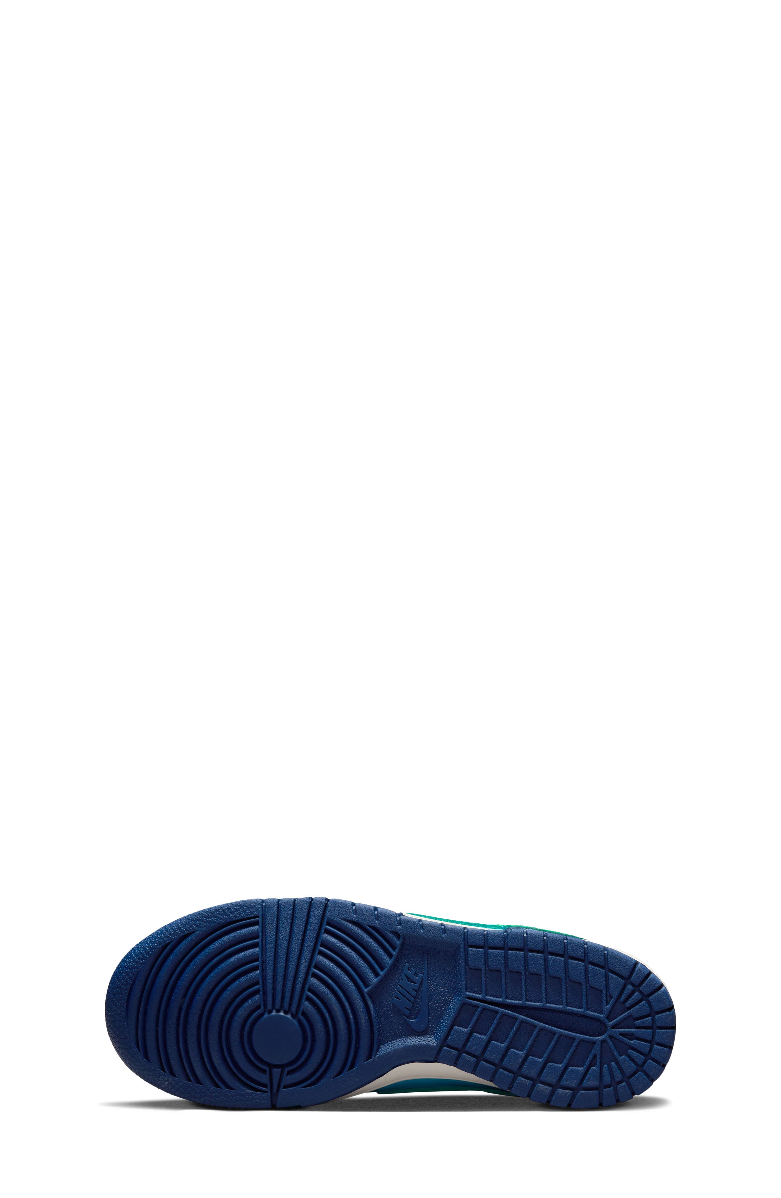 Nike Dunk Low Sneaker, Alternate, color, Blue/ Electric Algae/ Royal