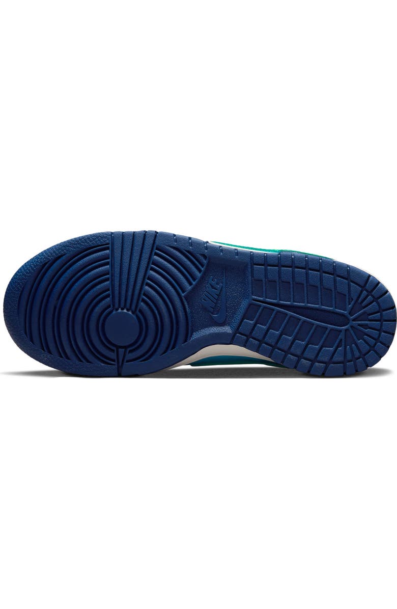 Nike Dunk Low Sneaker, Alternate, color, Blue/ Electric Algae/ Royal
