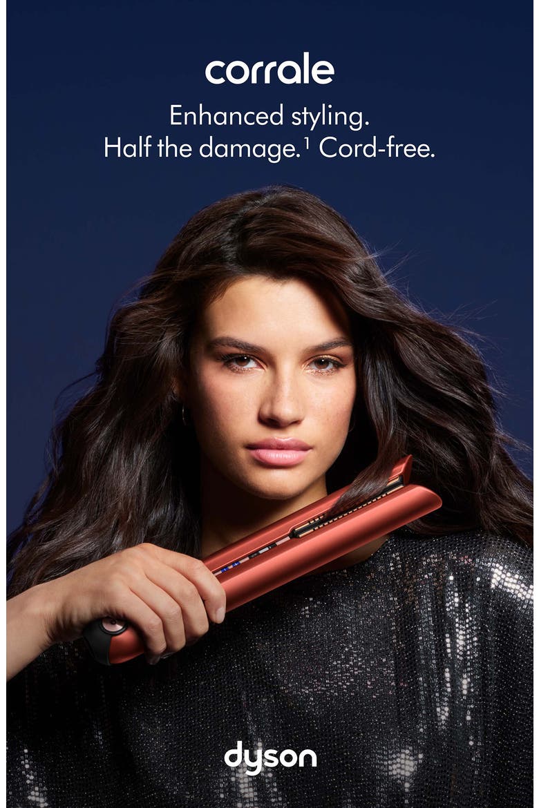 Special Edition Corrale Styler Straightener in Strawberry Bronze, Alternate, color, STRAWBERRY BRONZE & BLUSH PINK
