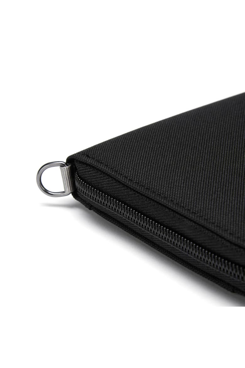 RFIDsafe Compact Travel Organizer, Alternate, color, Jet Black