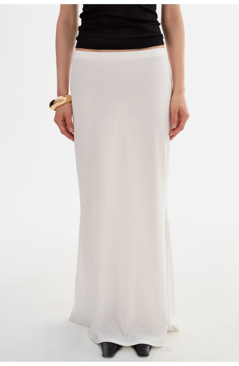LAMARQUE Jazmin | Knit Maxi Skirt, Alternate, color, Whisper White