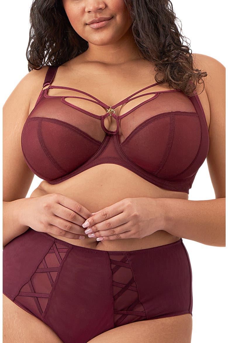 Sachi Full Figure Underwire Plunge Bra video
