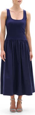 Hatley Mixed Media Midi Sundress