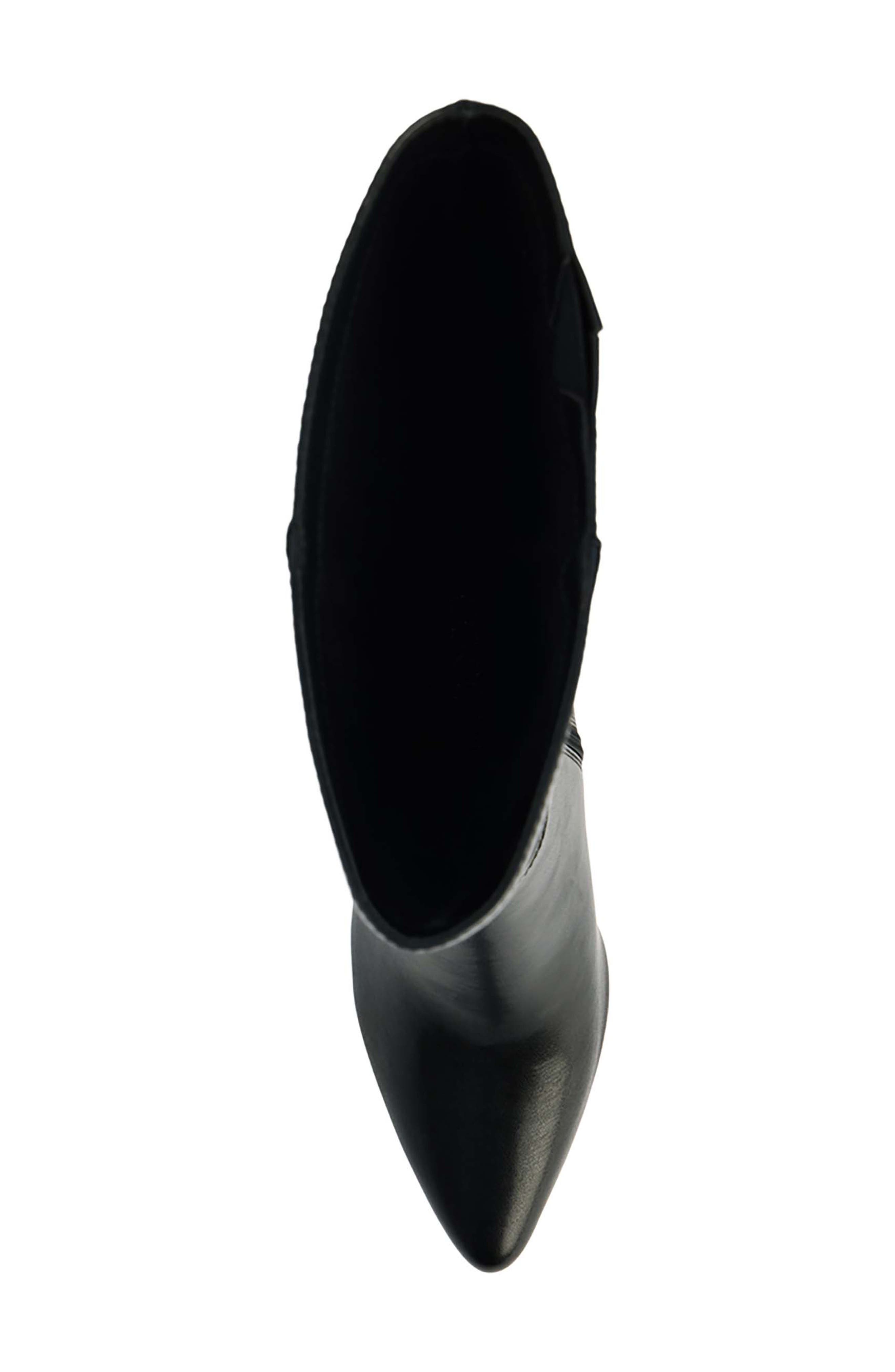 Coconuts by Matisse Willow Pointed Toe Knee High Boot, Alternate, color, Black Synthetic