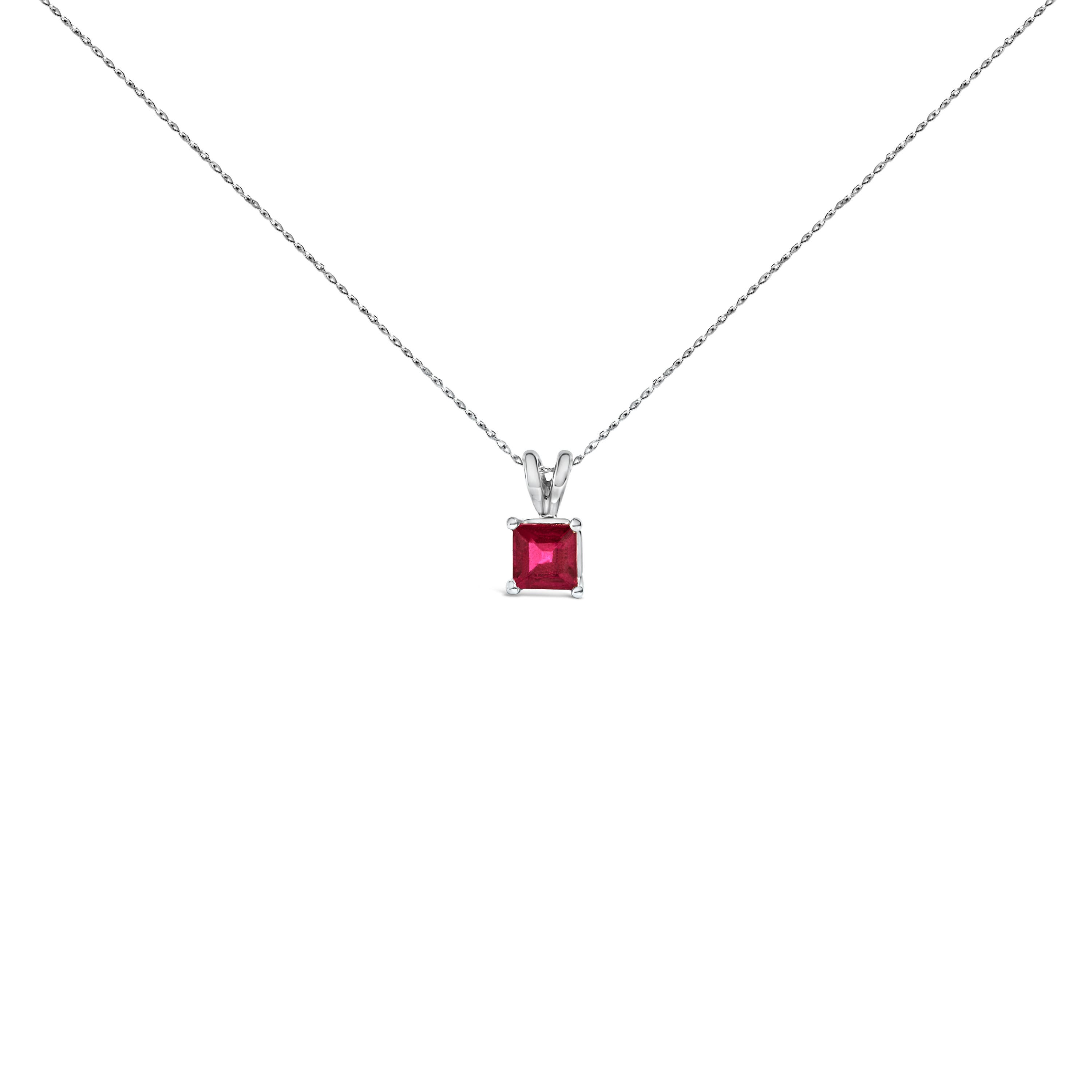 Red Ruby | White