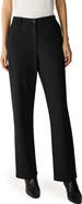 Eileen Fisher High Waist Straight Leg Pants