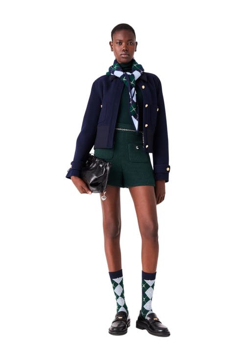Tweed shorts